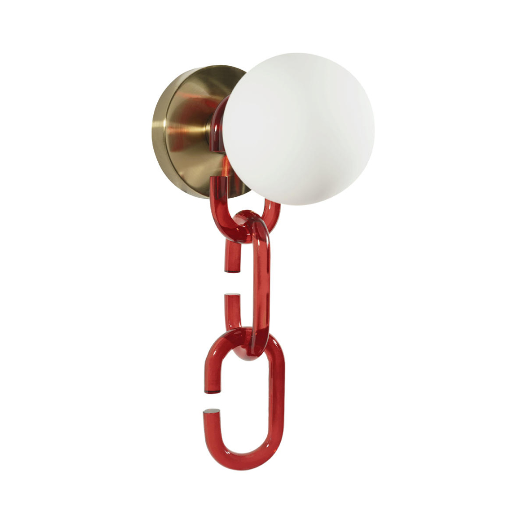 Настенный светильник  Chain 10128W Red