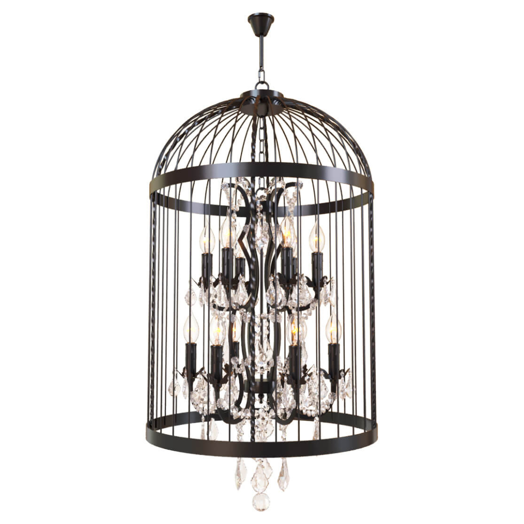 Подвесная люстра  Vintage Birdcage LOFT1891/12